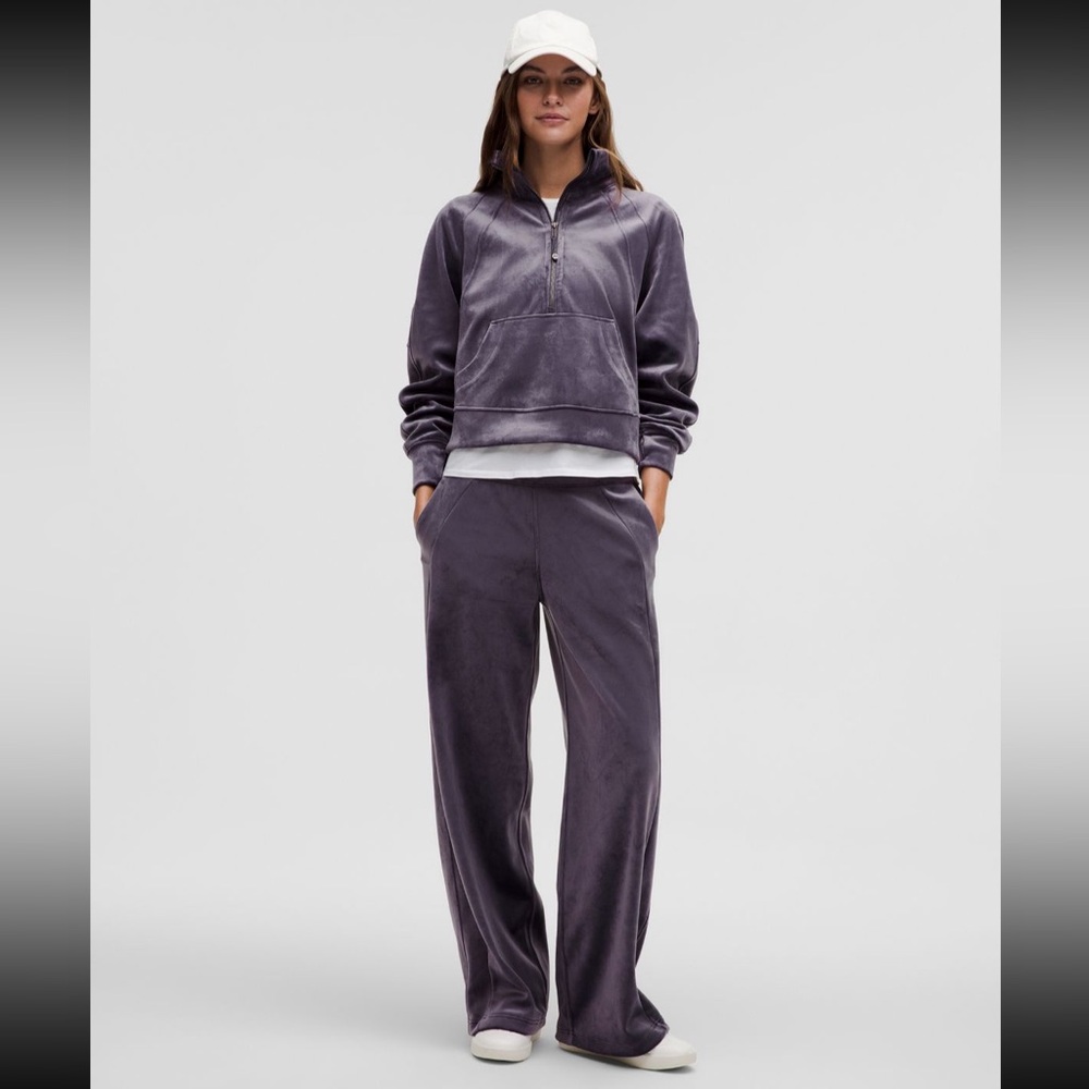 Lululemon Scuba oversized funnel neck sweater. Nightfall.Purple/Gray tone.M/L - Picture 14 of 16